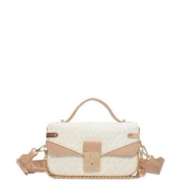 Aldo Beige Printed Medium Sling Handbag-1