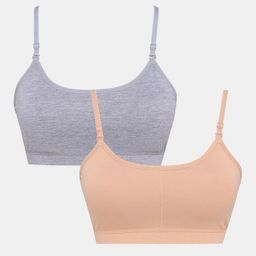 Sillysally Girls Pack of 2 Full Coverage Bra-picture-5