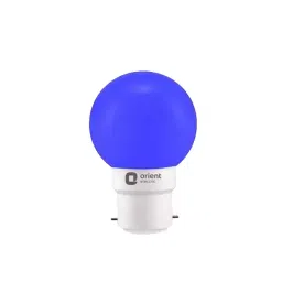 Orient 0.5 W B22 Deco Shine LED Bulb Blue (Pack of 8)-38