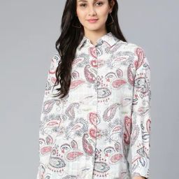 Oxolloxo Multicolor Cotton Printed Shirt-image-37