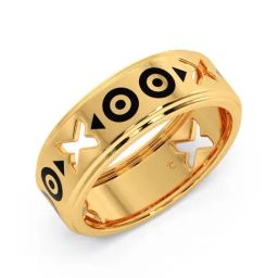 Candere by Kalyan Jewellers 18K Yellow Gold BIS Hallmark Ring for Men-image-13