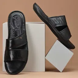 Florsheim Men's Black Casual Sandals-picture-2