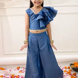 KID1 Girls Regular Top with Palazzos-image-19