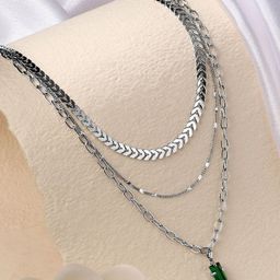 Cierra Silver-Plated Necklace-image-27