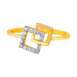 Bhima Jewels 18k (750) Yellow Gold Diamond Ring for Women-picture-36