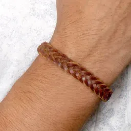 Joker & Witch Jack Braided Brown Men's Bracelet-41