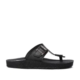 Bata Men's Black Thong Sandals-image-94
