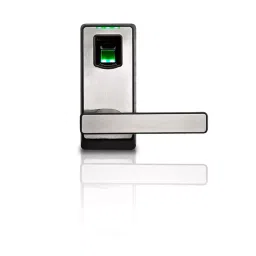 ZKTeco Smart Door Lock with Fingerprint, Reversible Handle, LED Indicator, Emergency Key- PL10-29