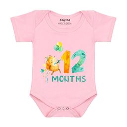 Arvesa 12 Month Baby Printed Bodysuit-image-89