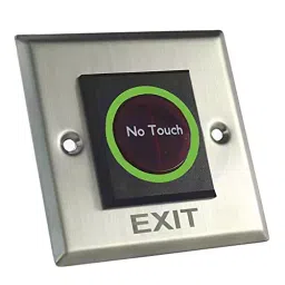ZKTeco No Touch Stainless Steel Door Exit Switch for Electric Access Control- K1-1D-37