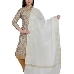 Dupatta Bazaar White Dupatta-87
