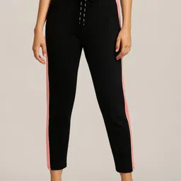 Moda Rapido Women Comfort High-Rise Wrinkle Free Trousers-image-72