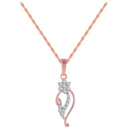 P.C. Chandra Jewellers 18 kt Gold & Diamond Pendant-picture-44