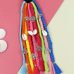Asthetika Kids Girls Lace Ponytail Holders-23