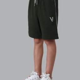 Van Heusen Regular Fit Smart Tech Easy Stain Release Shorts - Moss Green image 3