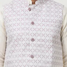 Anouk Woven Design Nehru Jacket image 2