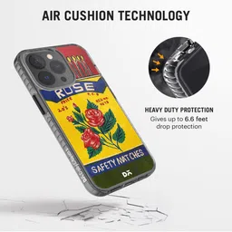 DailyObjects Adults Multicolor Rose Matchbox Stride iPhone 13 Pro Max Back Case image 3