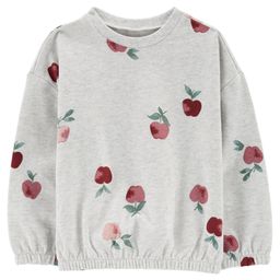 Carter's Apple French Terry Top - Light Grey-image-94