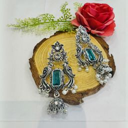 UWISH Silver-Plated Brass Drop Earrings-picture-35