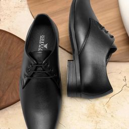 SHUAN Men Formal Derby Shoes-16