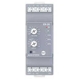 Multispan 100 to 270 V AC/DC Earth Leakage Relay, ER-2K-46