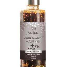 Nat Habit Curry Sesame Grey-Hair Control Winter Dasabuti Hair Oil - 100 ml-28