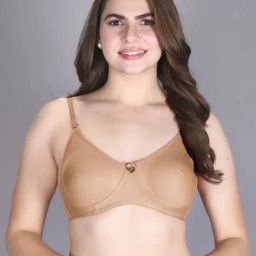 Lux Venus Tan Full Coverage Non-Wired T-Shirt Bra With Adjustable Strap-picture-12
