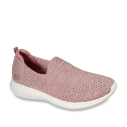 Skechers Women's ULTRA FLEX - HARMONIOUS Mauve Casual Slip On Shoe image 2