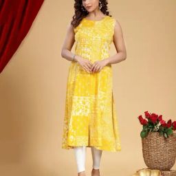 Cotton Culture Yellow Kurta-picture-25