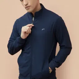 Fame Forever By Lifestyle Blue Regular Fit Jacket-image-40