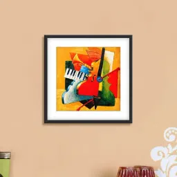 999store Multicolor Abstract Pattern Poster-12