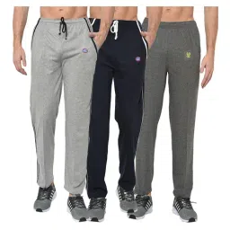 Vimal Jonney Multicolor Cotton Trackpants - Pack of 3-picture-24