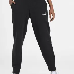 Puma Essentials Dark Grey Cotton Joggers-picture-11