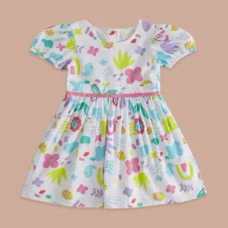 Pantaloons Baby Multicolor Cotton Printed Dress-picture-4