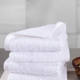 Maspar White 550 GSM Cotton Face Towel - Set of 4-52