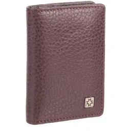 Metro Brown Textured Bi-Fold Wallet for Men-picture-39