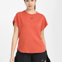 Reebok Red Regular Fit TS AC T-Shirt-image-33
