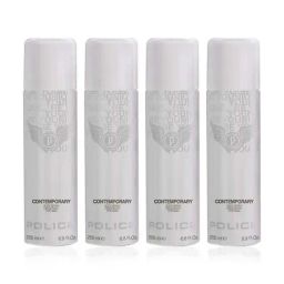 Police Contemporary Deodorant Spray (Pack of 4)-image-86