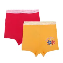 Bodycare Kids Yellow & Red Printed Shorts (Pack Of 2)-picture-17