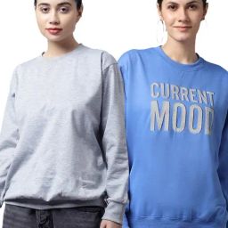 Vimal Jonney Grey & Blue Printed Fleece Pullover - Pack of 2-picture-41