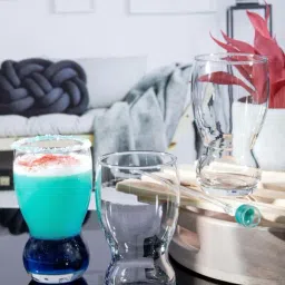 ROXX Fountain Transparent Glass Tumbler (0.365 L) - Set of 12-image-62