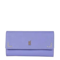 Baggit Purple Solid Wallet for Women-image-0