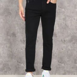 U.S. Polo Assn. Black Cotton Skinny Fit Jeans-picture-7