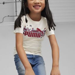 Puma Kids Pure Cotton Brand Logo Printed T-shirt-picture-27