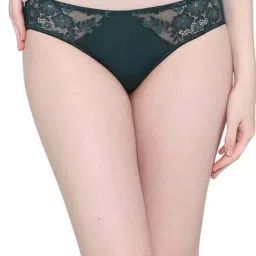 Wacoal Green Lace Work Bikini Panty-picture-4