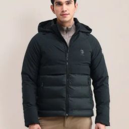 U.S. Polo Assn. Green Regular Fit Quilted Jacket-picture-29