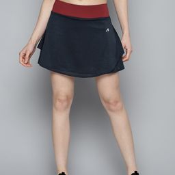 Alcis Women Solid Sports Wrap Mini Skirt-image-99