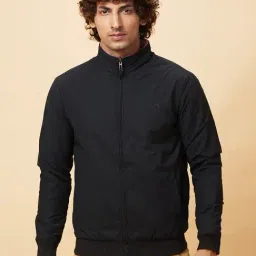 Being Human Black Regular Fit Jacket-picture-30