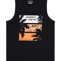 Proteens Navy cotton Regular fit Print T-Shirts-image-92