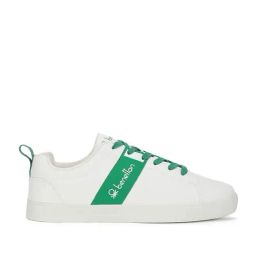 United Colors of Benetton Men's White & Green Sneakers-picture-49
